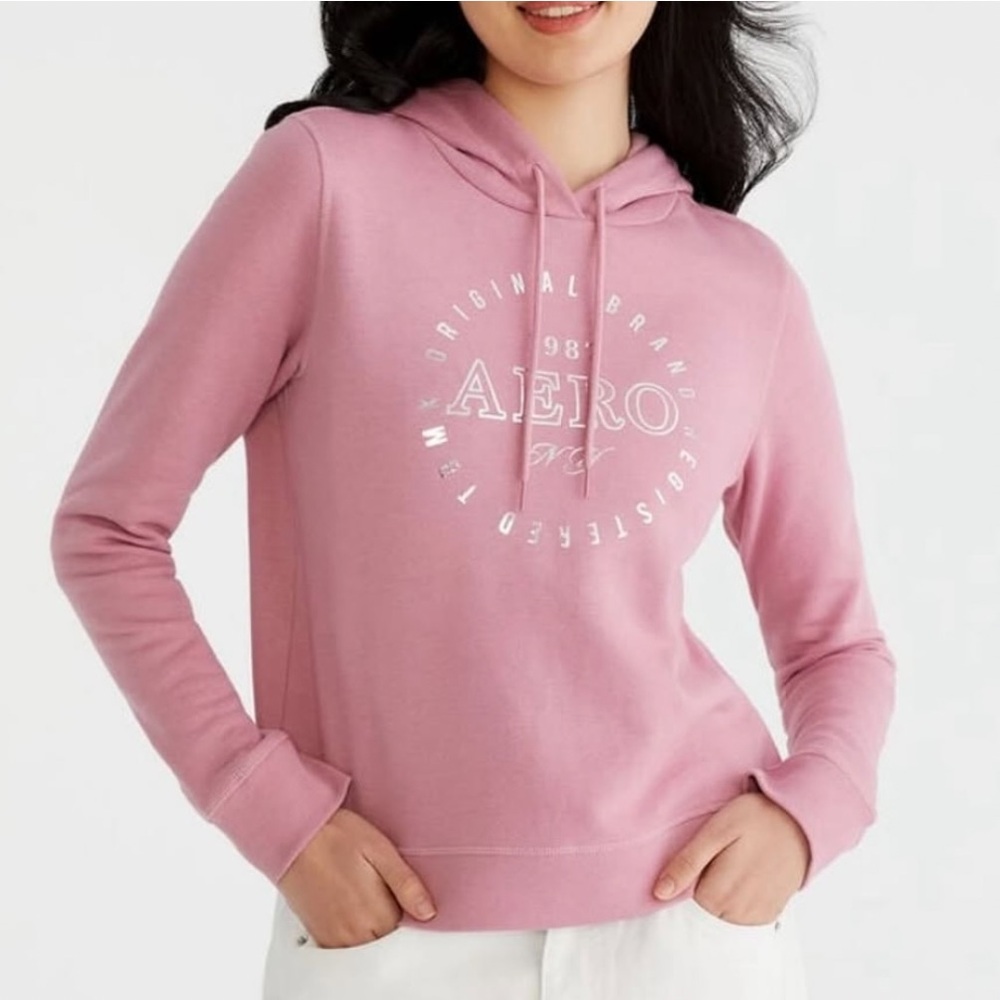 🔸NWT Aeropostale Women’s Pink Graphic Hoodie
